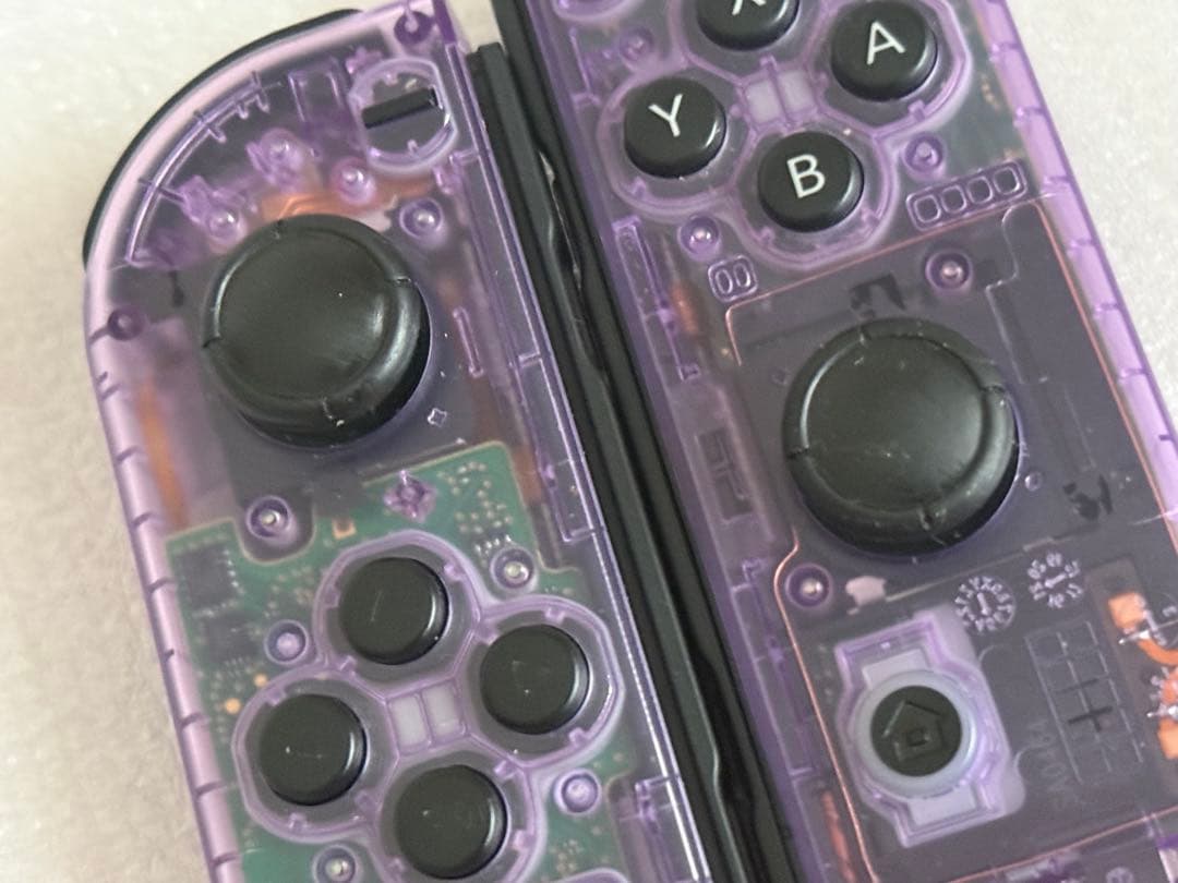 Nintendo Switch バッテリー強化モデル クリアパープルカスタム