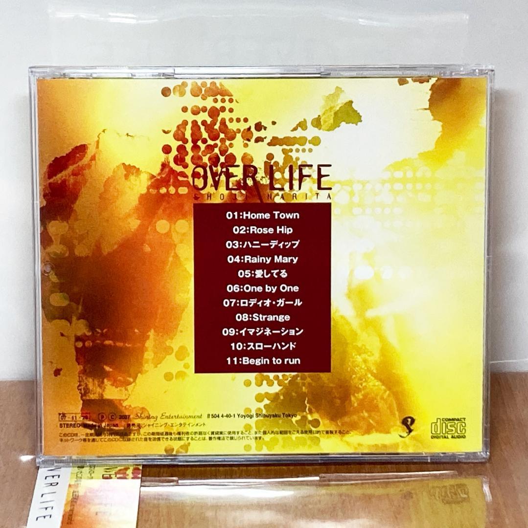 OVER LIFE CD 成田昭次 男闘呼組 正規品