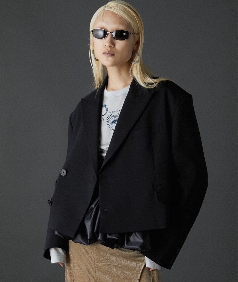 ジャケット・アウター prank project Fold Hem Jacket