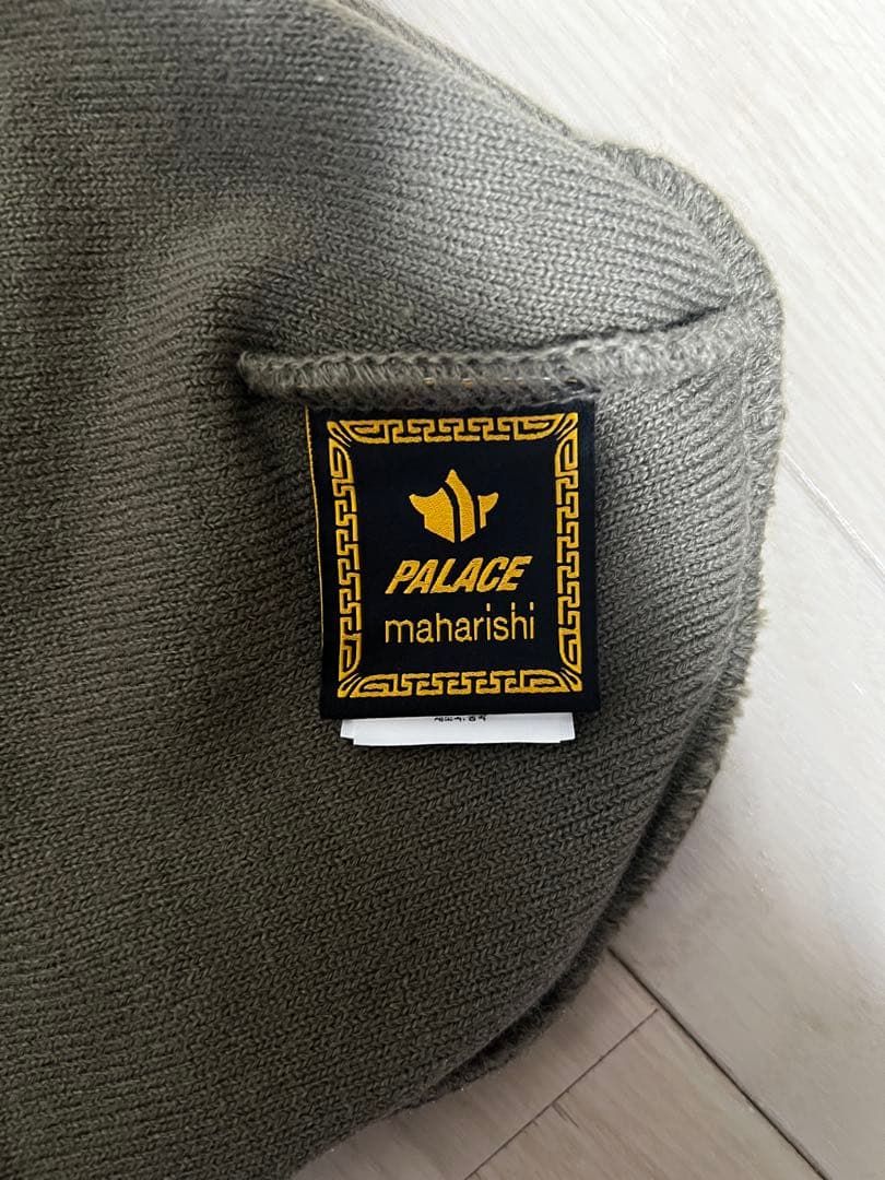 帽子 PALACE MAHARISHI No Cuff Beanie Olive