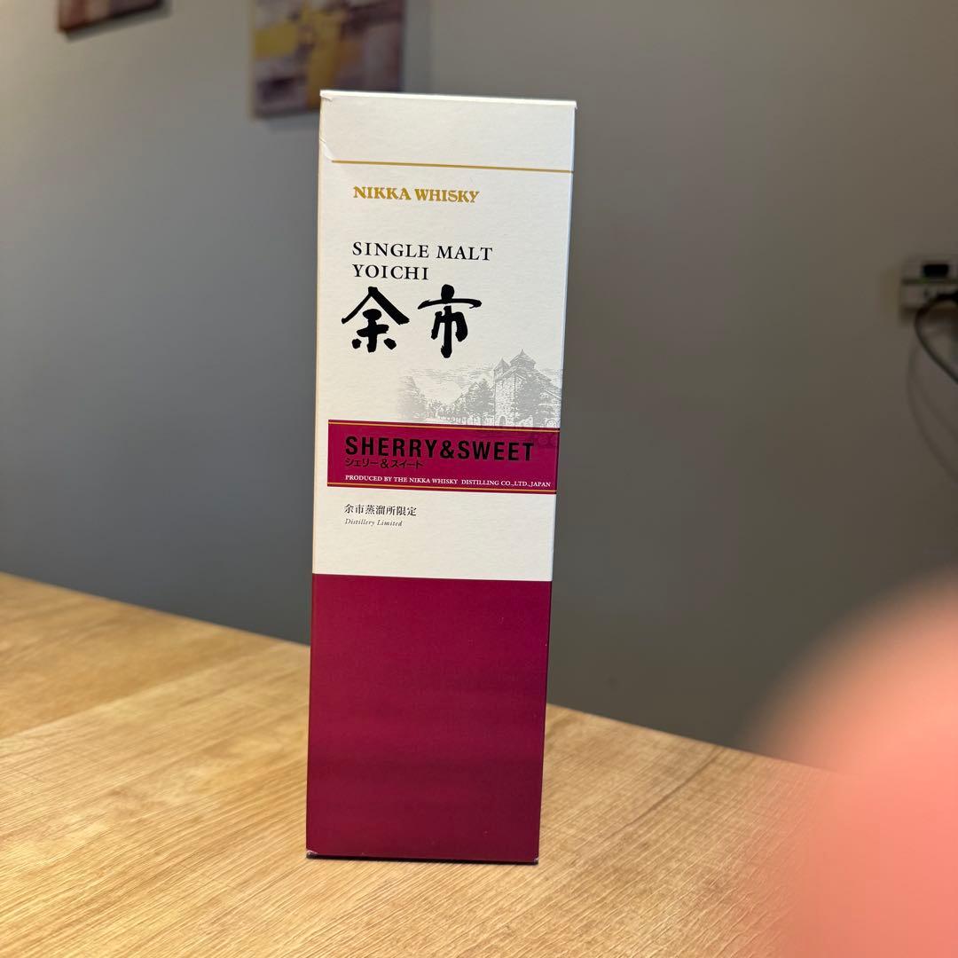 余市 蒸留所限定 シェリー&スイート500ml 新品