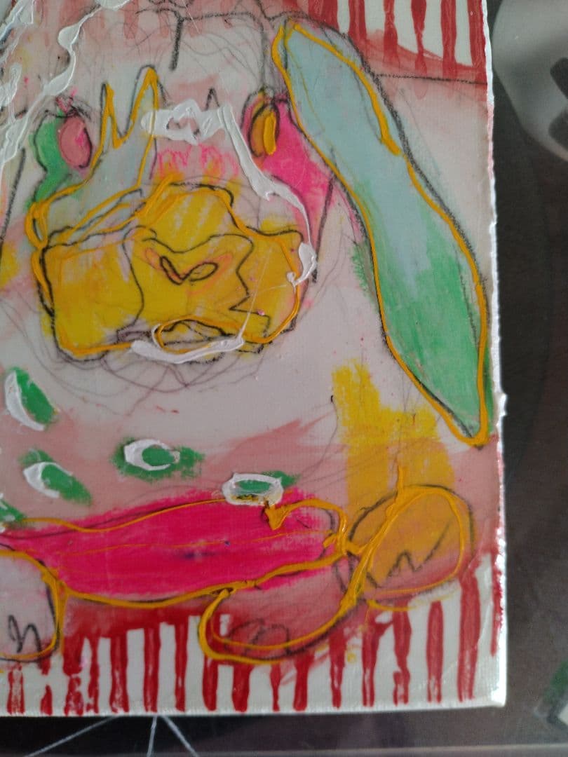 北村直登　原画　ウサギ　　　　 2016年　SMサイズ