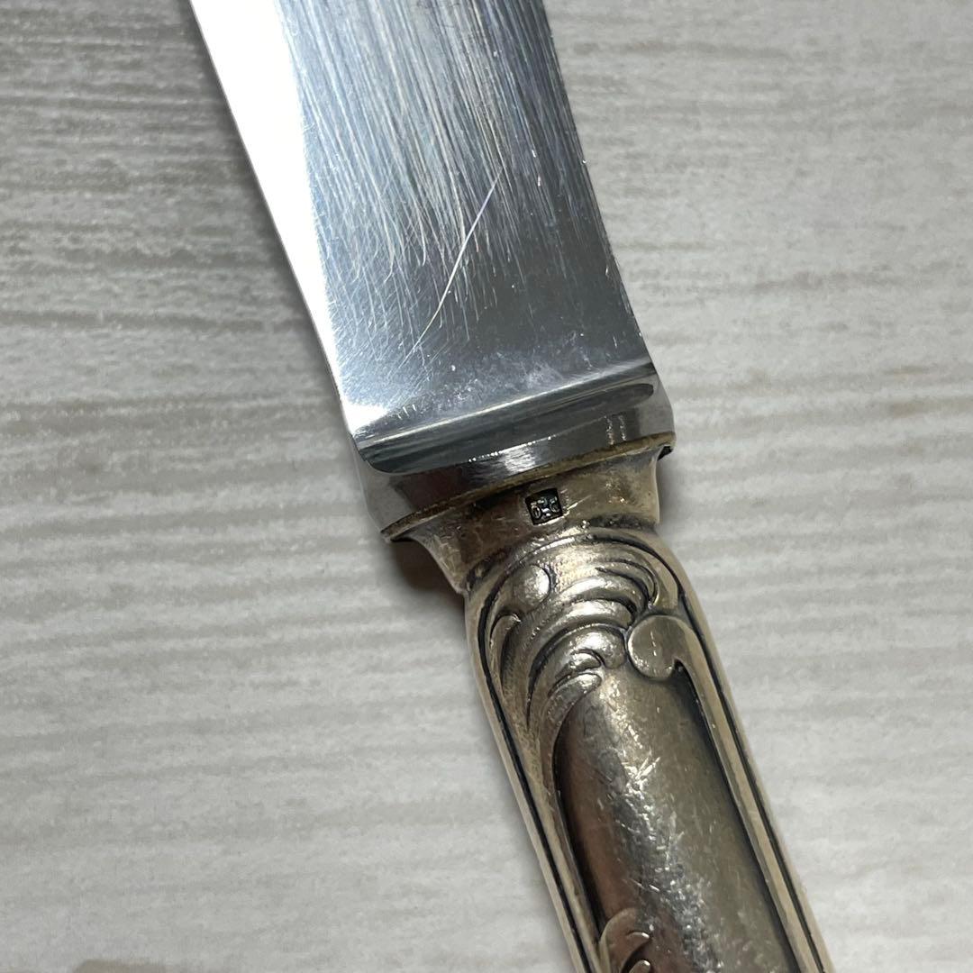 美品✨Christofle デザートフォーク ナイフ マルリー シルバー