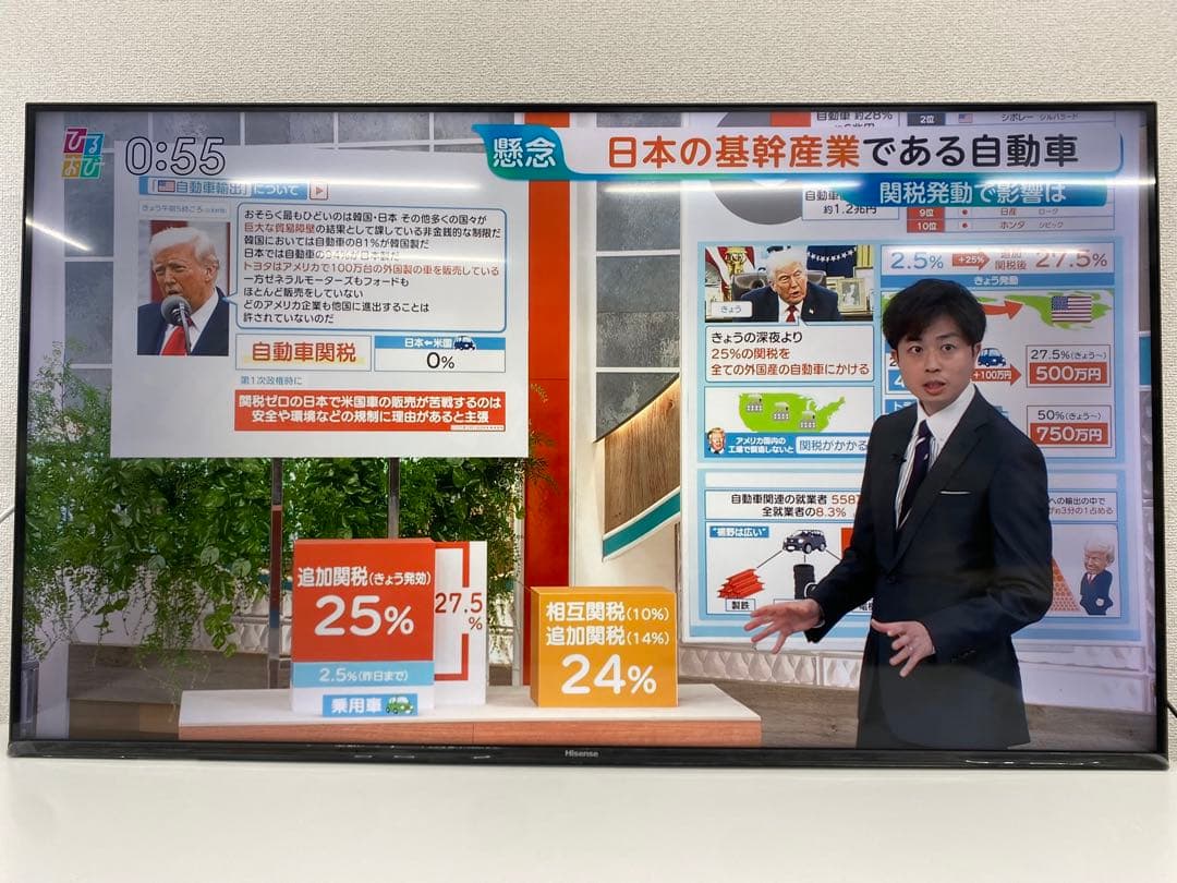 Hisense ハイセンス 50U78K 50V型 液晶テレビ2023年製