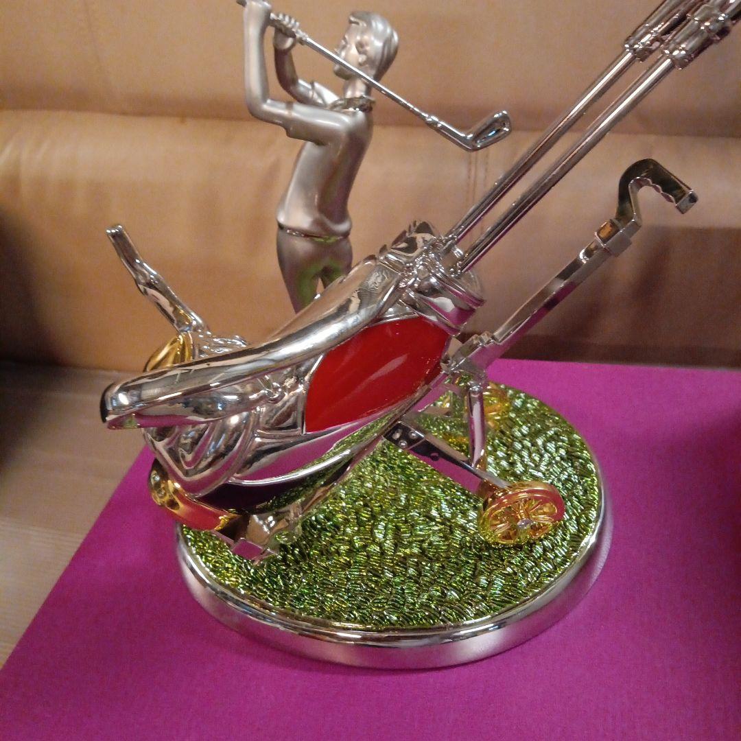 ゴルファー フィギュア インテリアトレイ