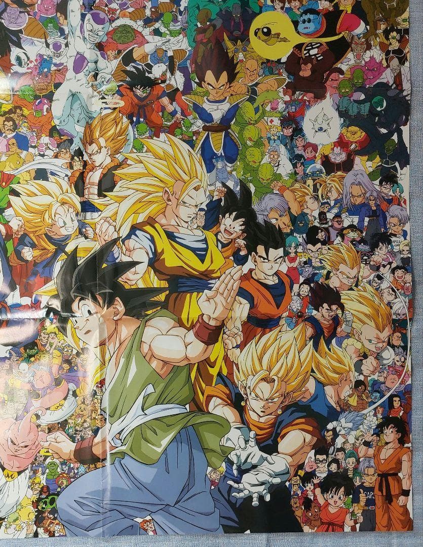 ドラゴンボール 大全集 & ポスター 全巻初版7冊、別冊2冊セット