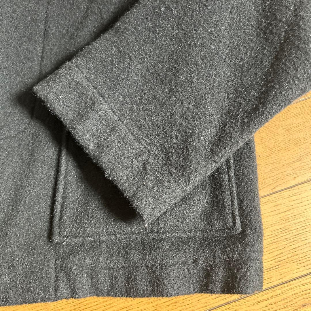 HUIS. 遠州織物　☆ウールフランネルコート