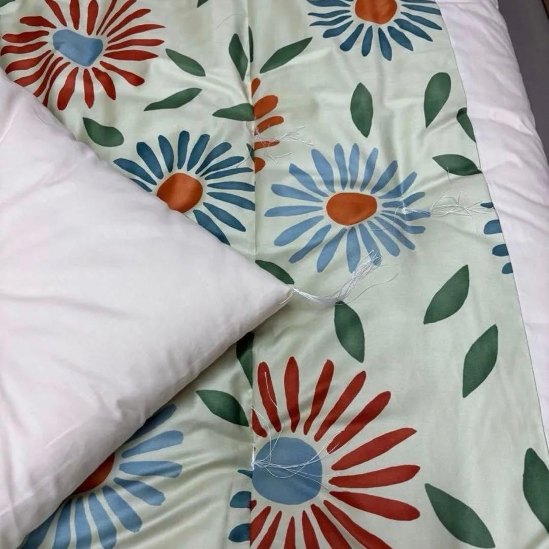 シングル掛け布団　綿布団　少し軽め　日本製