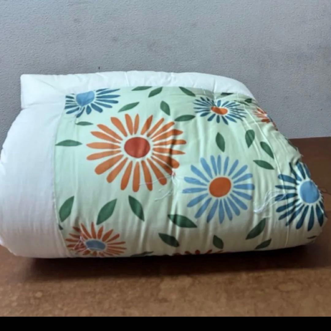 シングル掛け布団　綿布団　少し軽め　日本製