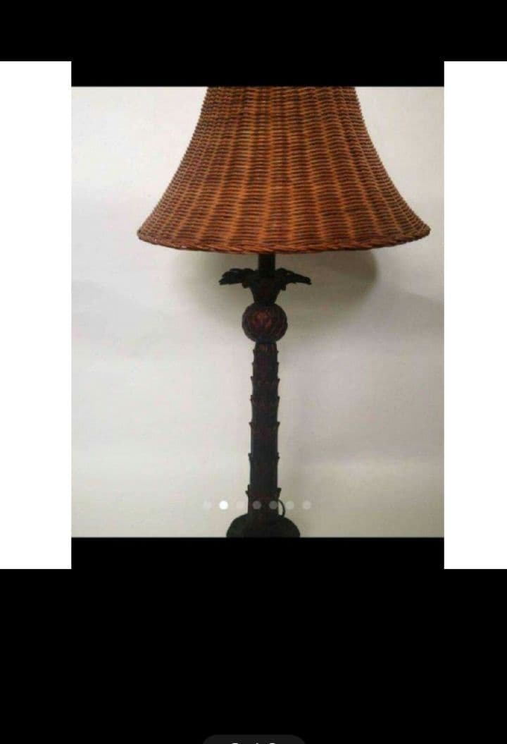 パイナップルランプ❰ハワイインテリア❱ヴィンテージ　ハワイ家具