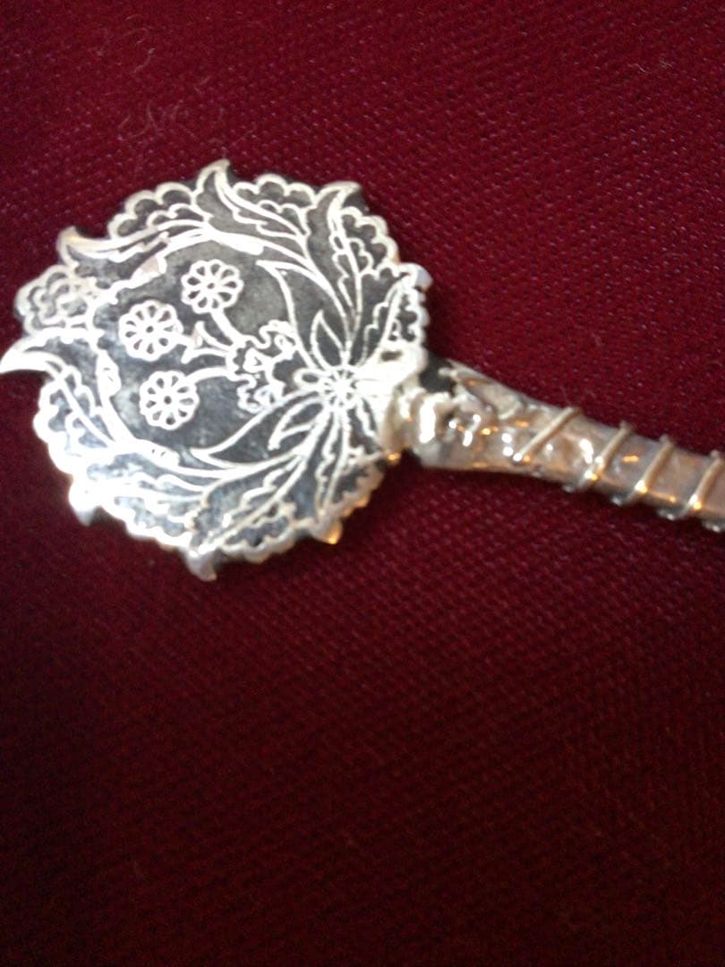 銀製スプーンセット シルバー925 6本 ケース付き