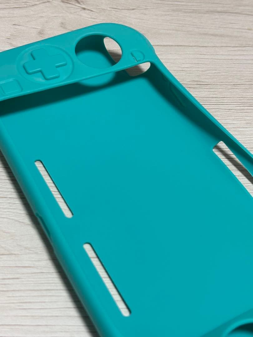 Switch lite ターコイズブルー 本体&カバー、ケース付