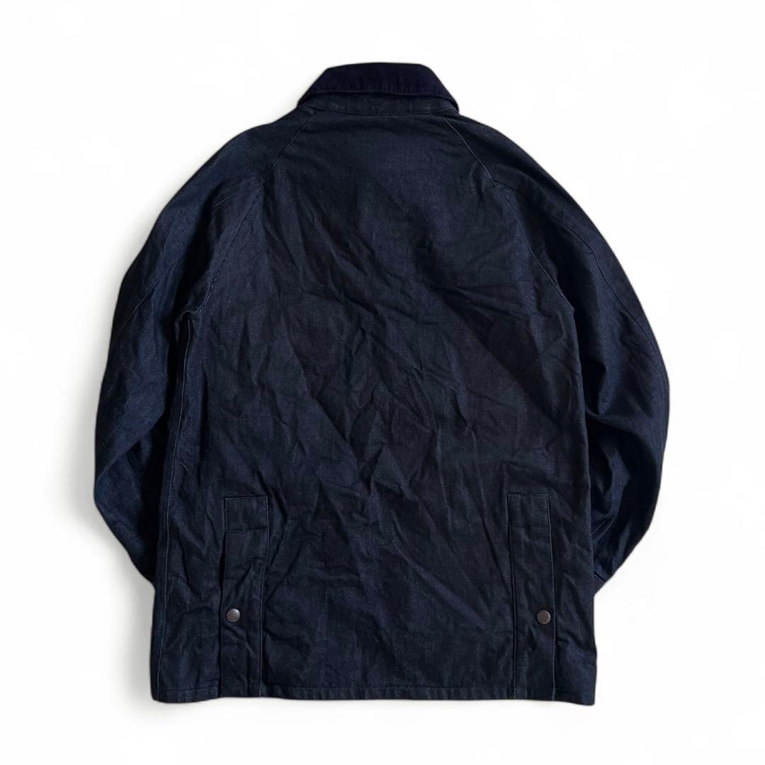 BRITISH GREEN 日本製 岡山デニムハンティングジャケット インディゴ