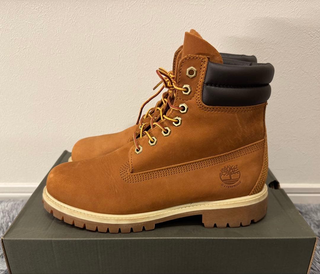Timberland 6インチブーツ ミッドブラウン