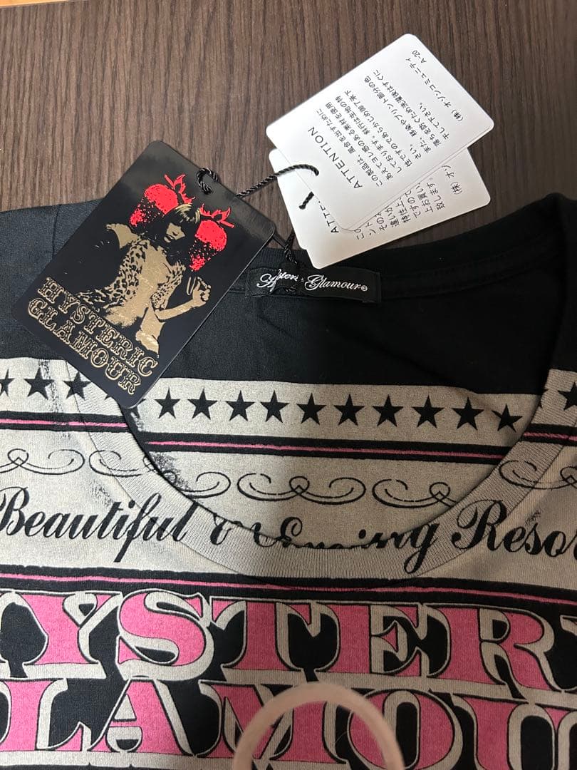 ヒステリックグラマー　90年代ビンテージ　ガールプリントTシャツ