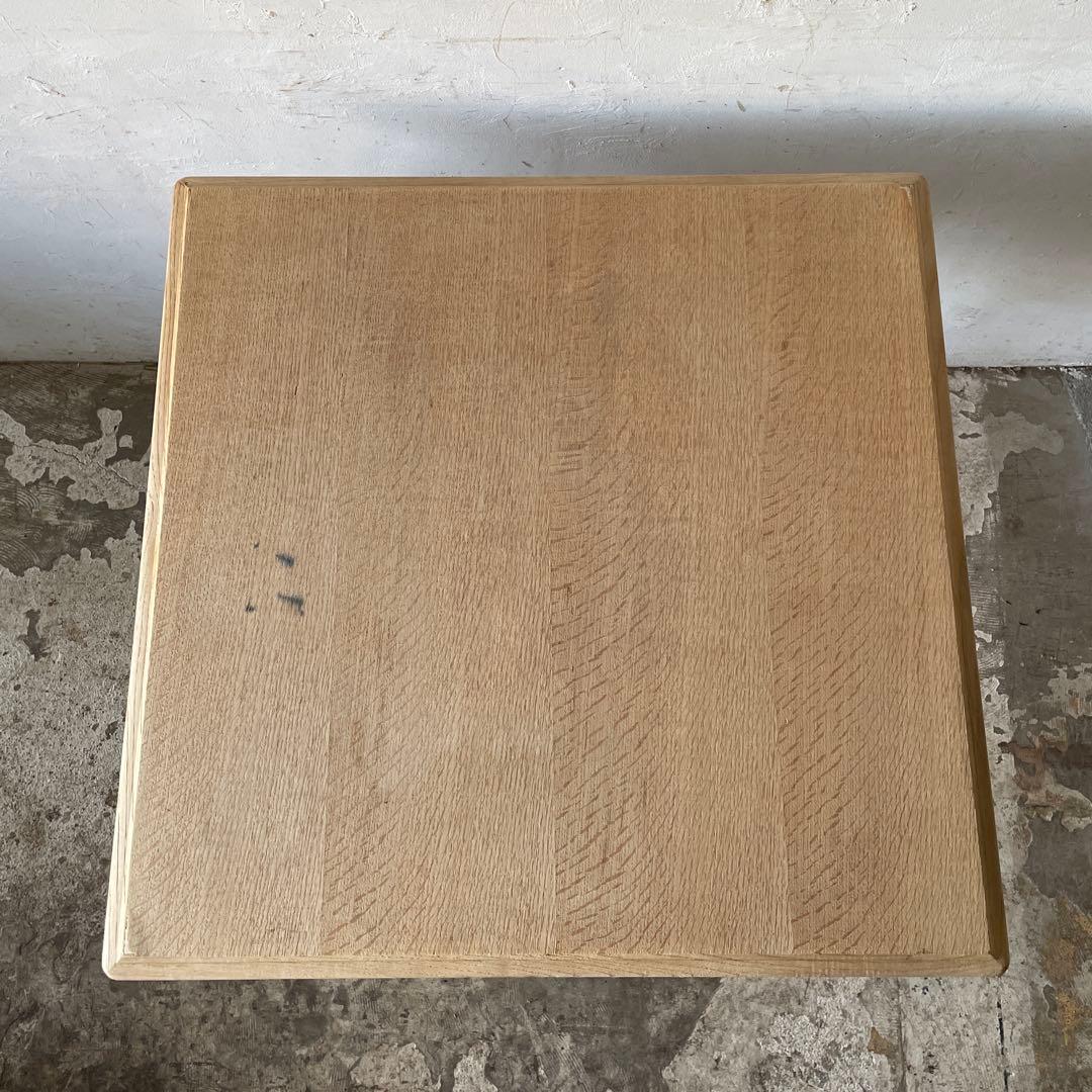 kkeeビンテージ　ダイニングテーブル デスク　作業台猫脚　剥離