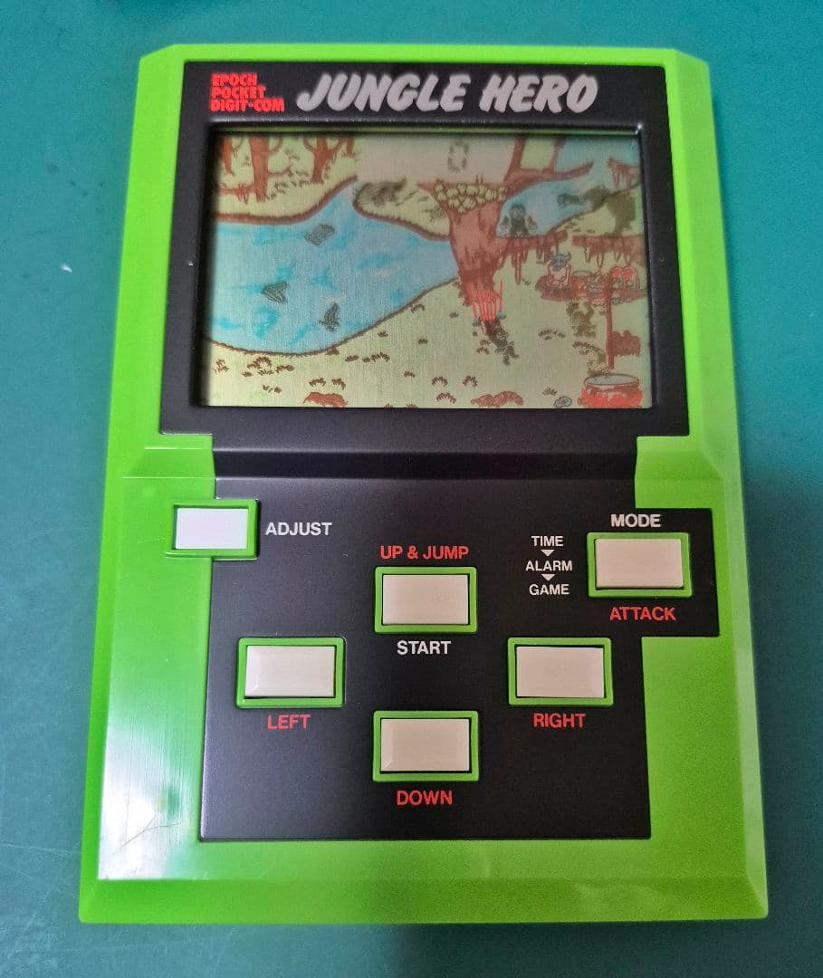 ジャンク エポック社 ポケットデジコム スーパーワイド ジャングルヒーロー