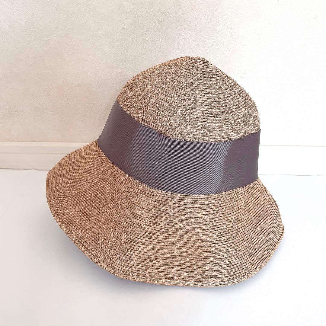 未使用タグ付き✨ アシーナニューヨーク ストローハット リボン 麦わら帽子