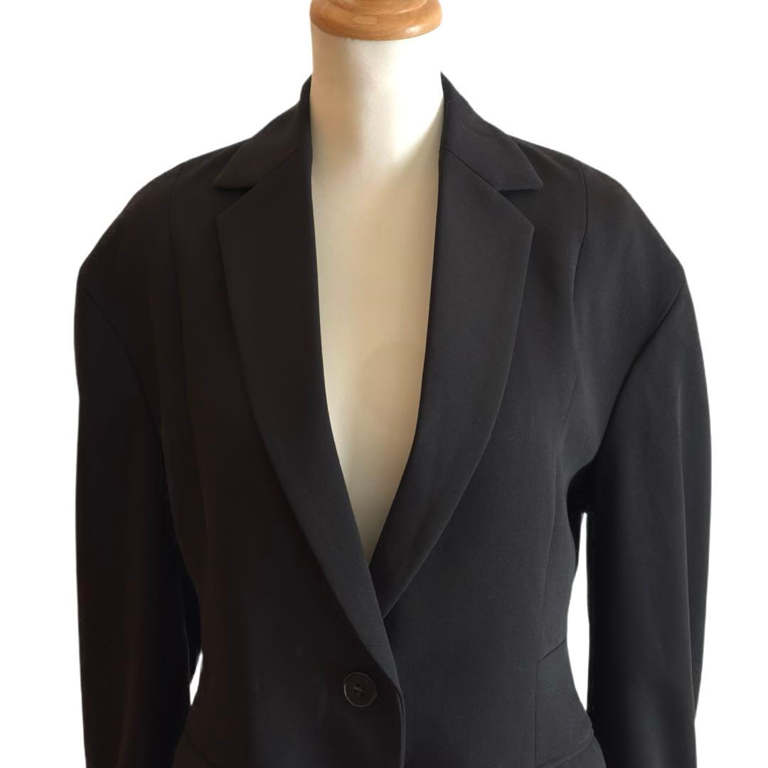 【GEMINI】 Whim Gazette ウエストシェイプジャケット黒24年製