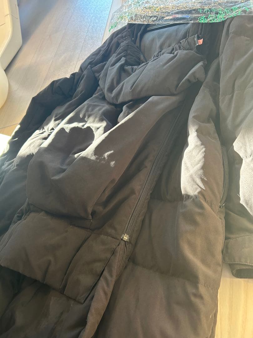 抱っこ対応 スイートマミー 中綿コート ブラック L