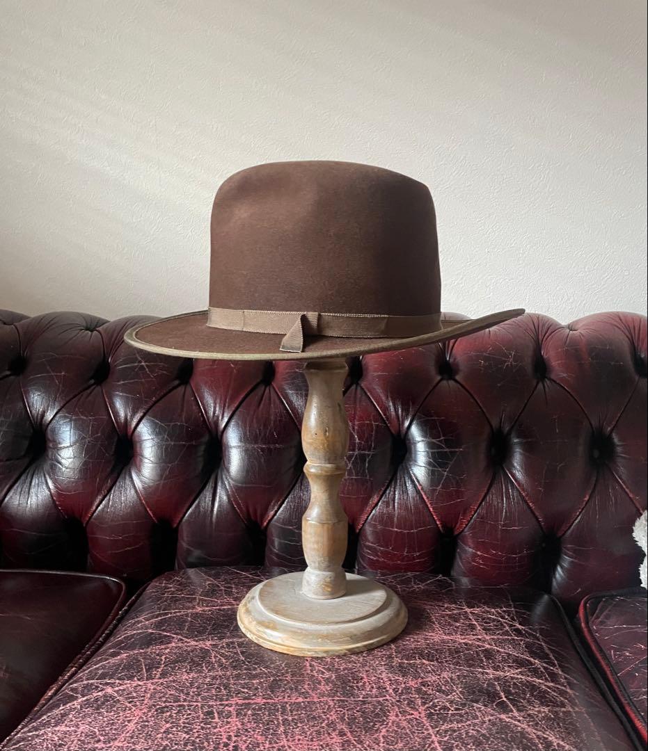70s STETSON 4X 58ビーバーハット ステットソン ヴィンテージ