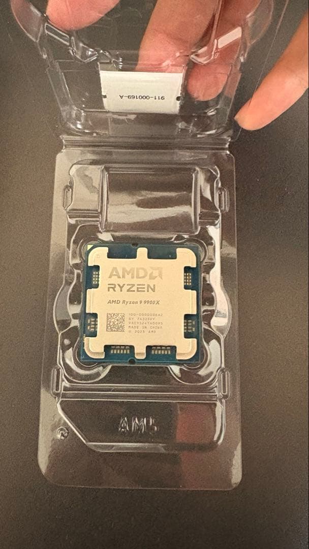 限定値下げ！！AMD Ryzen9 9900X 美品(箱類・おまけ付)