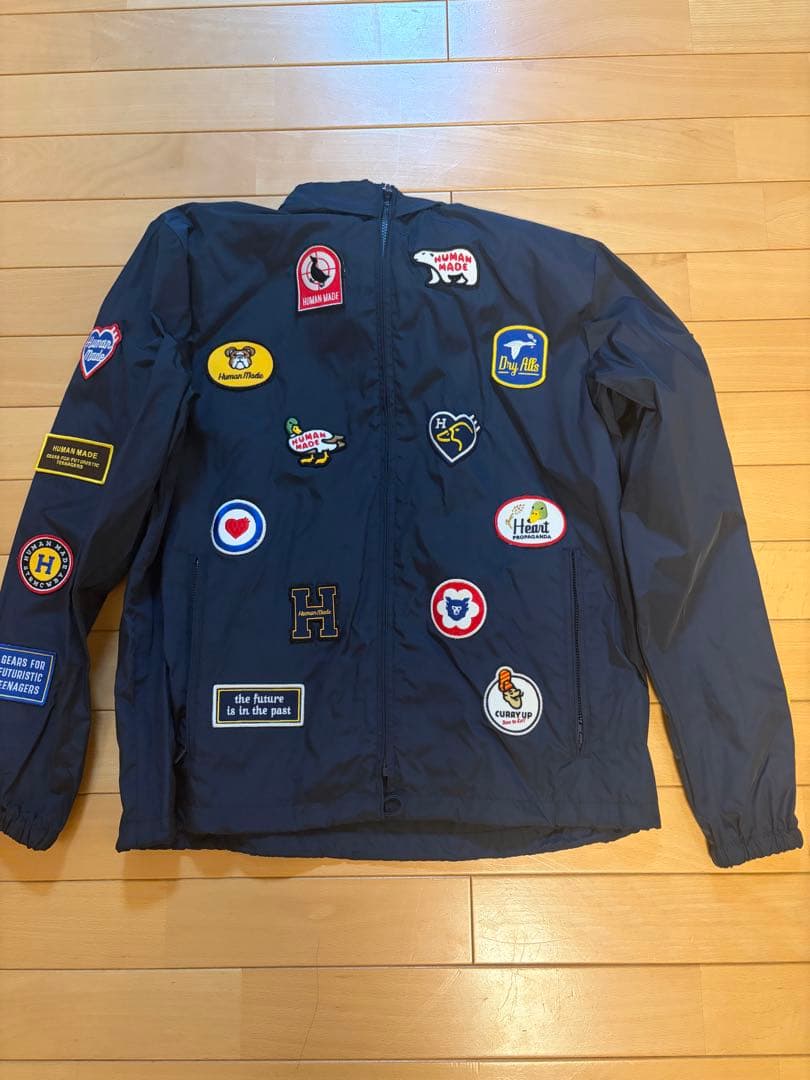 HUMAN MADE ナイロンジャケット パッチ付き