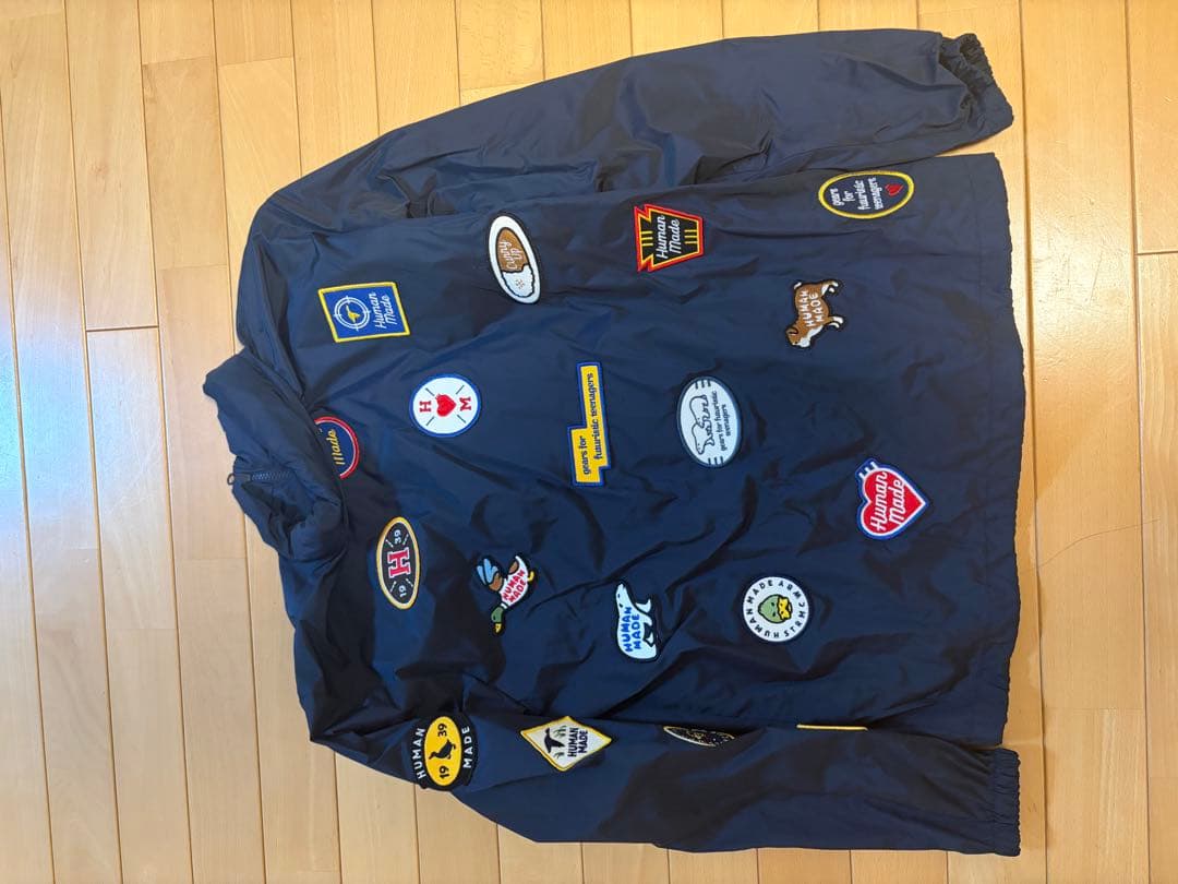HUMAN MADE ナイロンジャケット パッチ付き