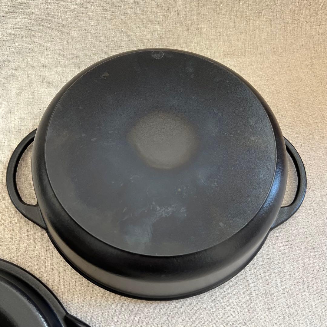 Vermicular 両手鍋 26cm SUKIYAKI マットブラック