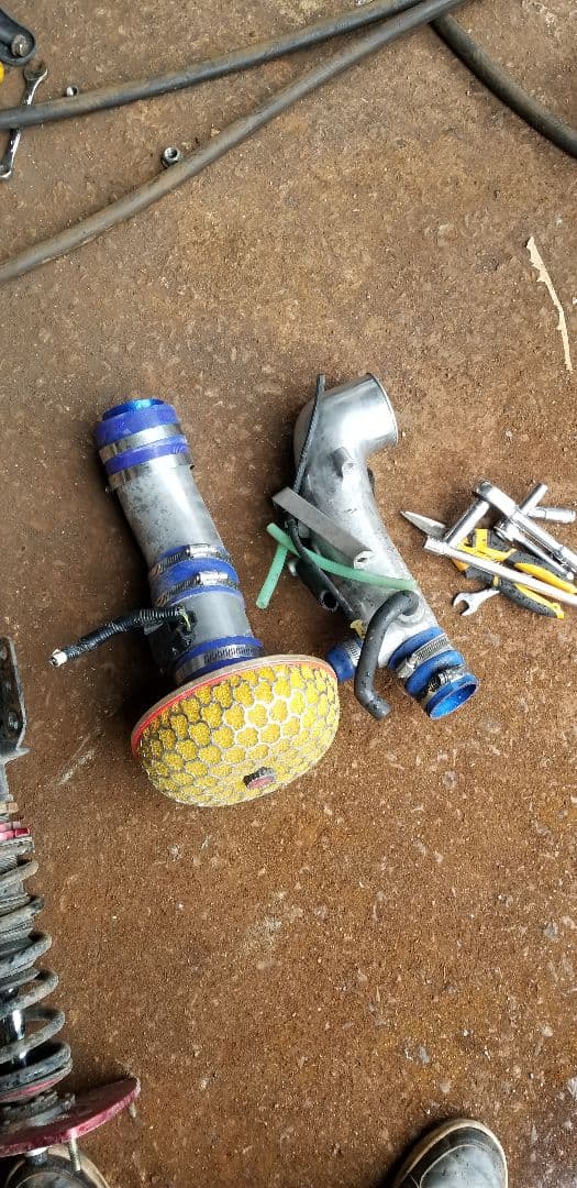 BP5 BL5 レガシィ　HKS　インテーク　エアクリーナー　毒キノコ　エアフロ