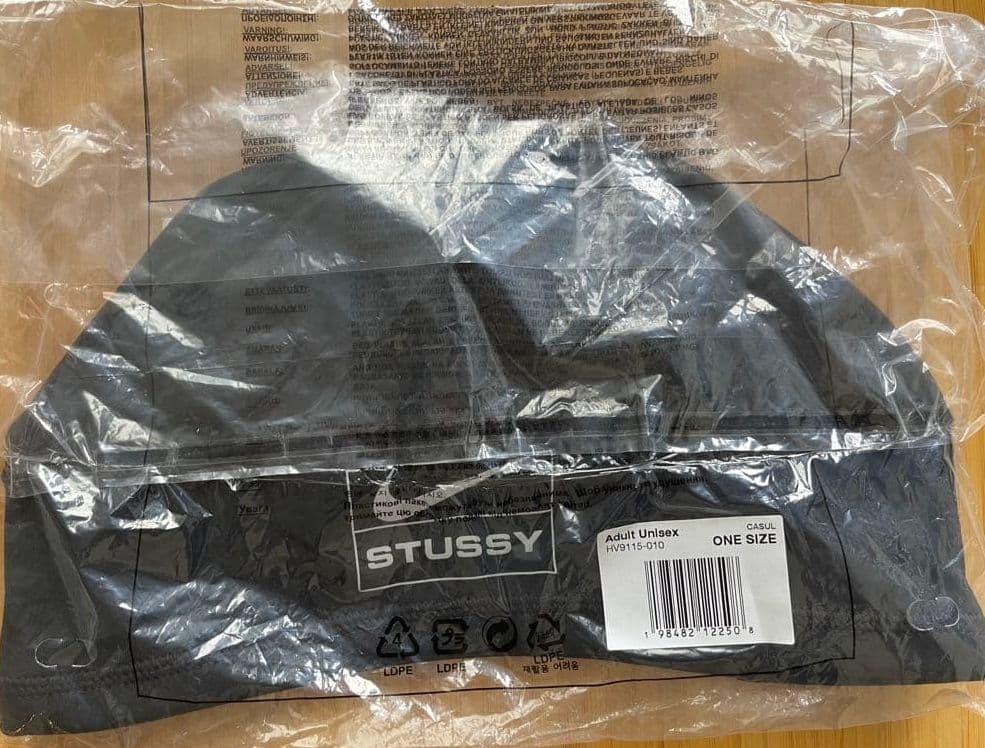 Stussy x ナイキSkull Cap /サーマルビーニータグ付新品ブラック