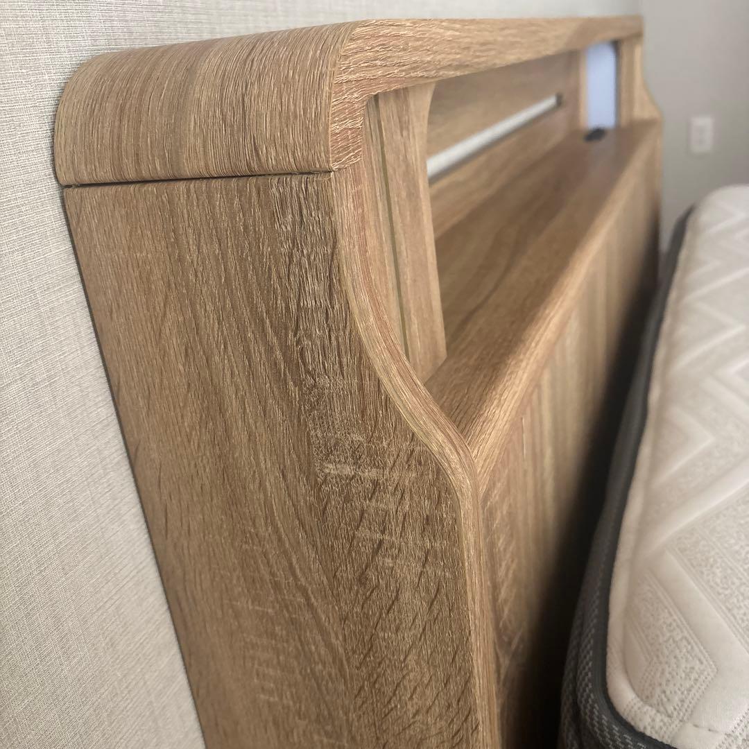 peopleN-sleep Hard2-ck セミダブル（マットレス付き）