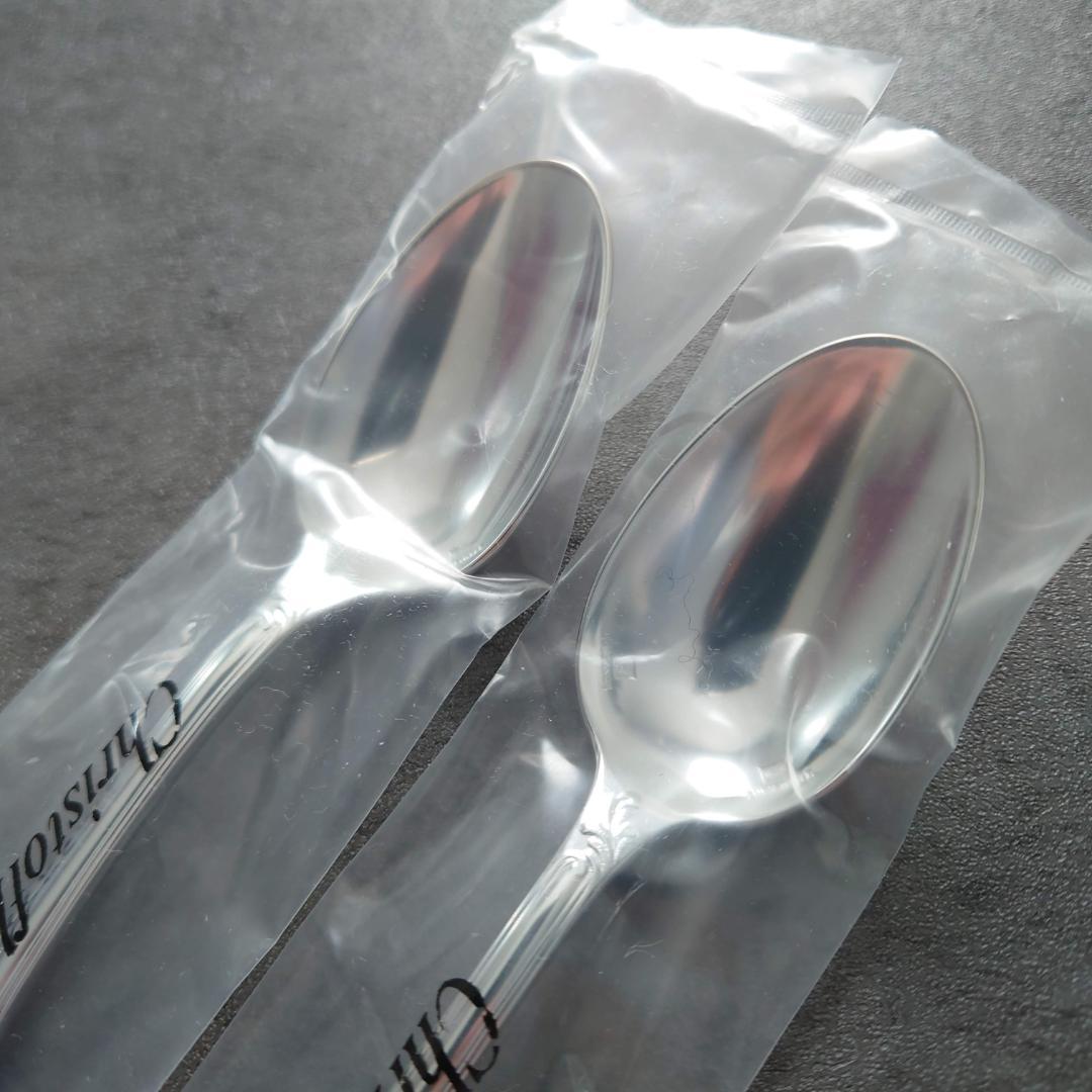 クリストフル マルリー コーヒースプーン 未開封 2点 紙箱入り
