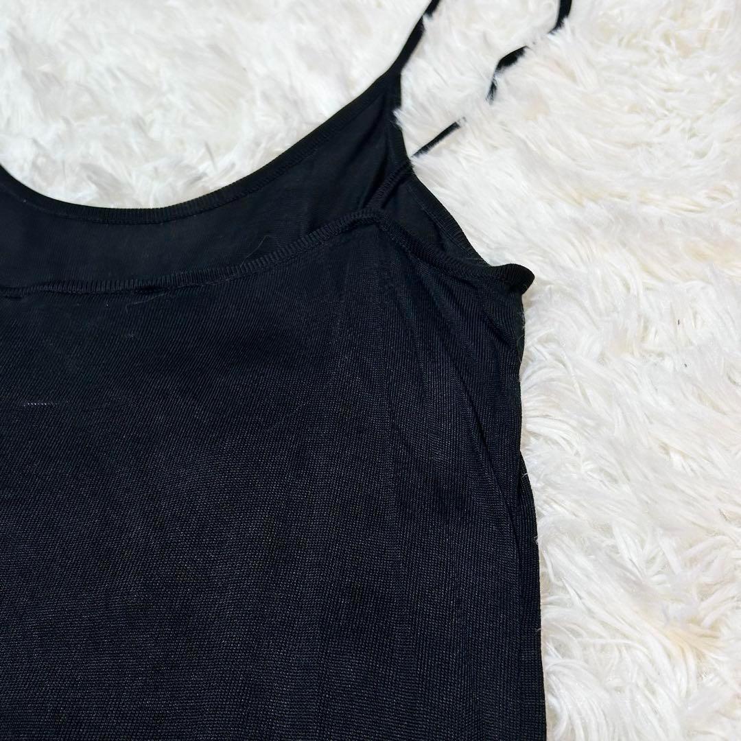 1998年モデル　希少　CHANEL ココマーク キャミソール ブラック