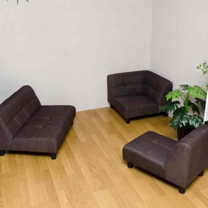 【新品、送料無料！】NEW　DOMINO　コーナーソファ3点セット