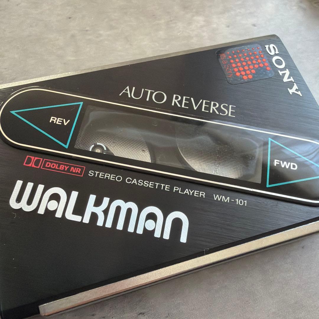 希少　動作未確認　SONY WM-101 ステレオカセットプレーヤー