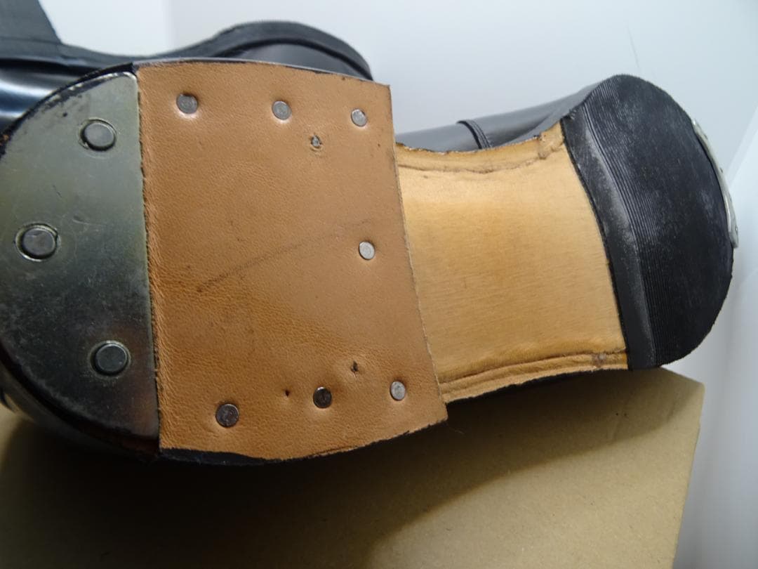 T*A様 新品チェコ軍オフィサーサービスシューズポストマンシューズ29.0cm黒