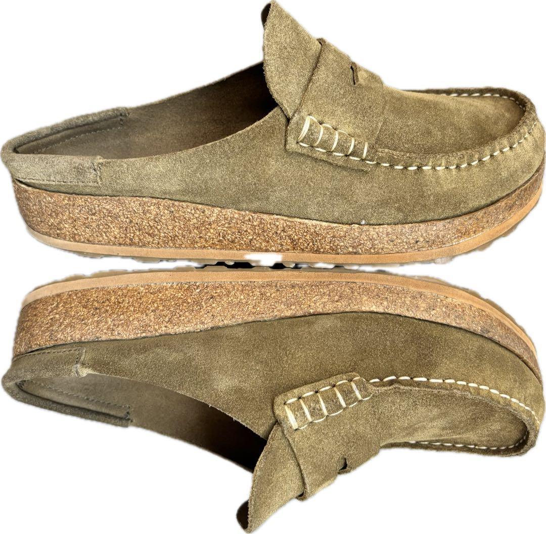Birkenstock NAPLES スエード クロッグサンダル 41