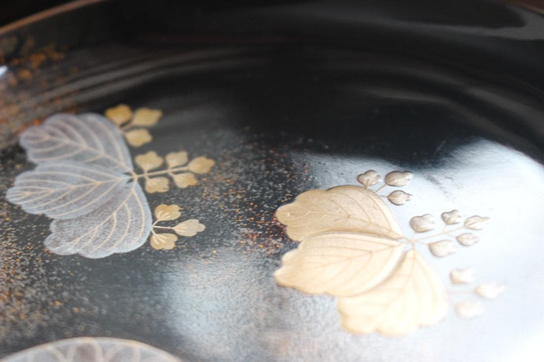 時代逸品！上質紅溜塗に極上高台寺蒔絵の美しいお椀2点（検加賀蒔絵吸物碗蒔絵椀