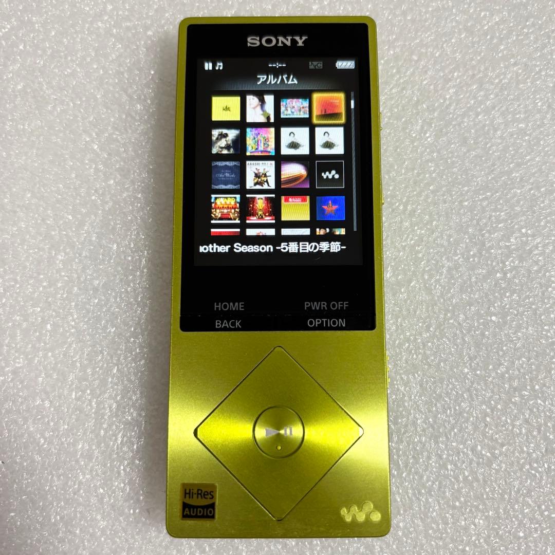 【美品　バッテリー良好】　ソニー　ウォークマン　NW-A25 16GB ライム