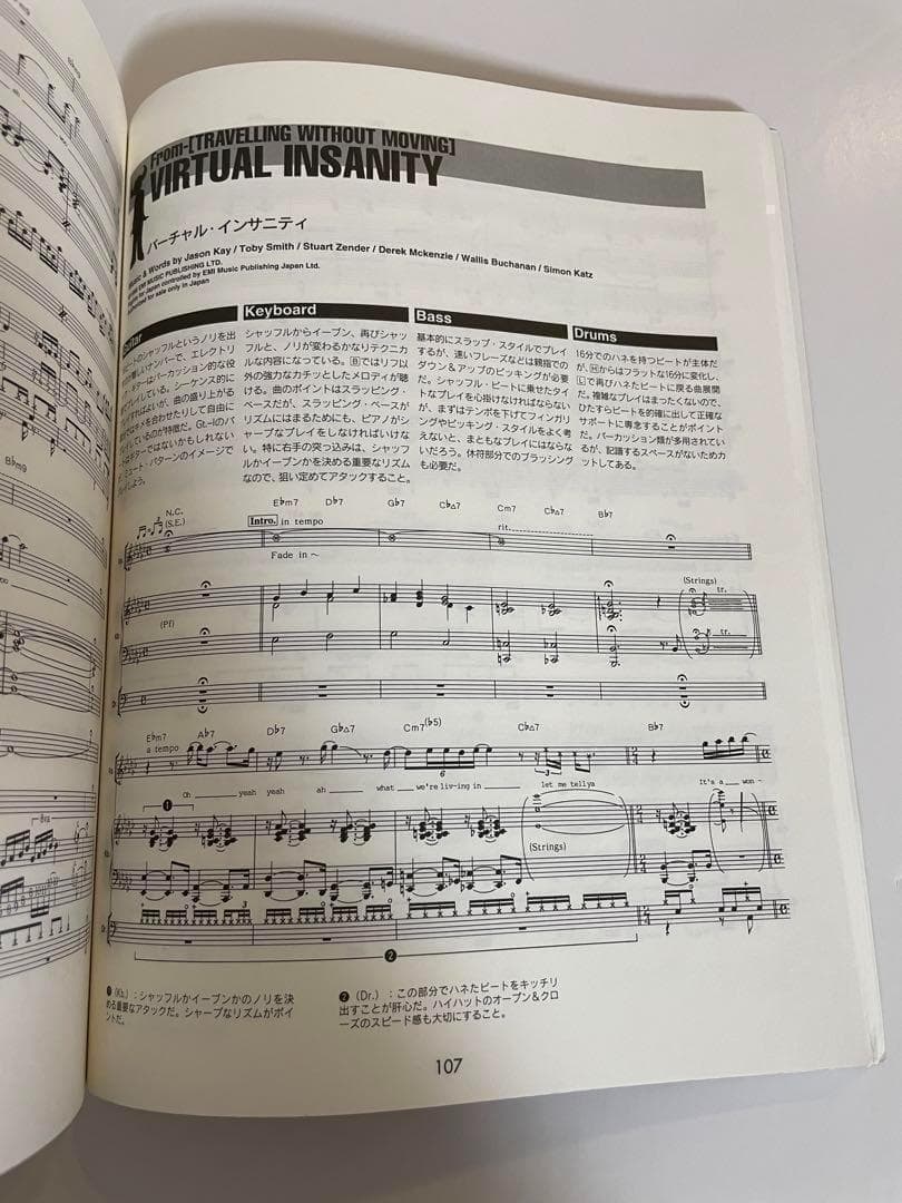 絶版　バンドスコア　ジャミロクワイ・ベスト Jamiroquai スコア　楽譜