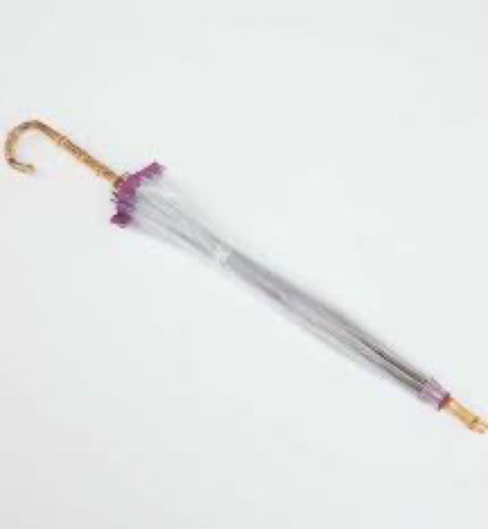 新品未使用【White Rose（ホワイトローズ）】透明アンブレラ