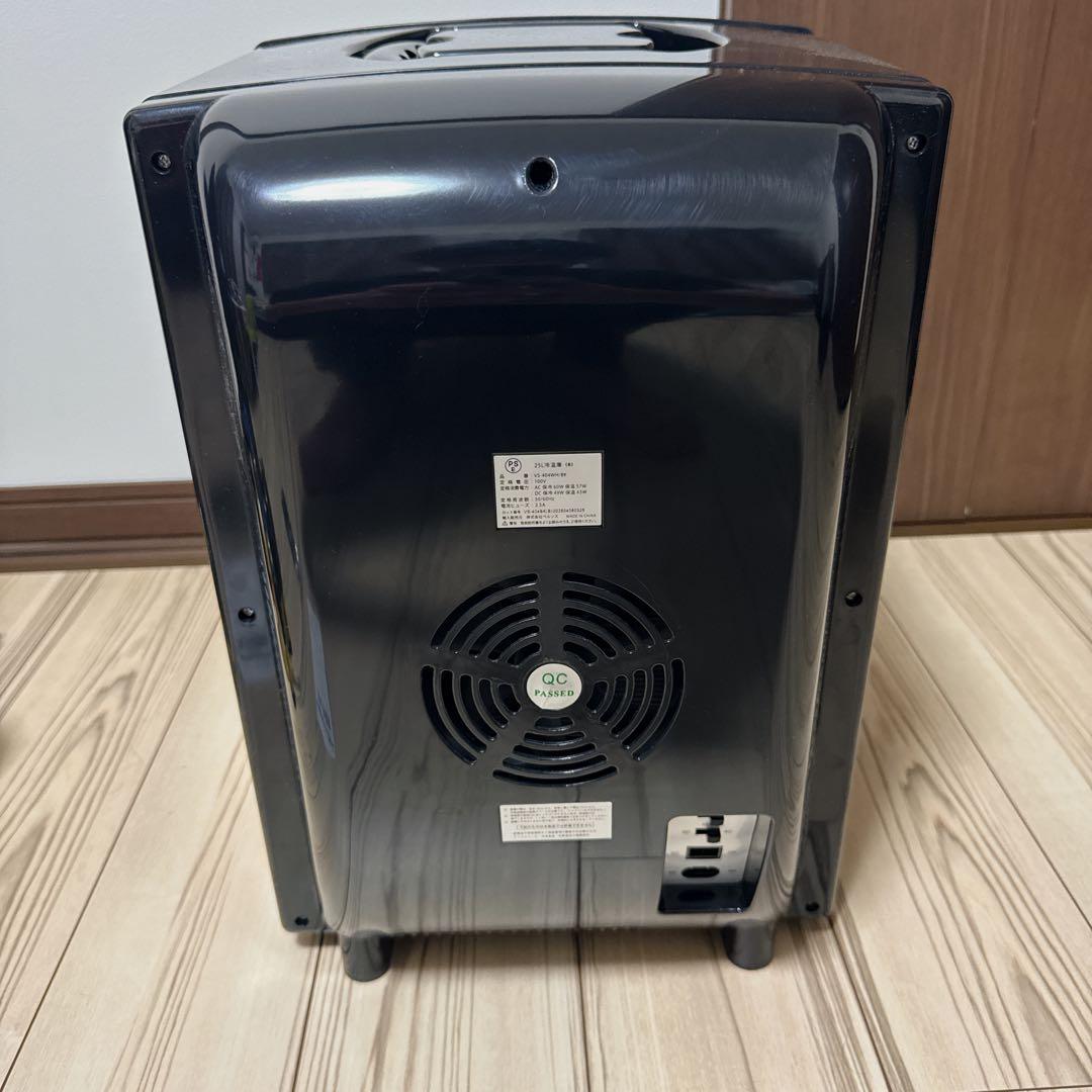 美品 VERSOS 25L冷温庫　VS-404WH/BK