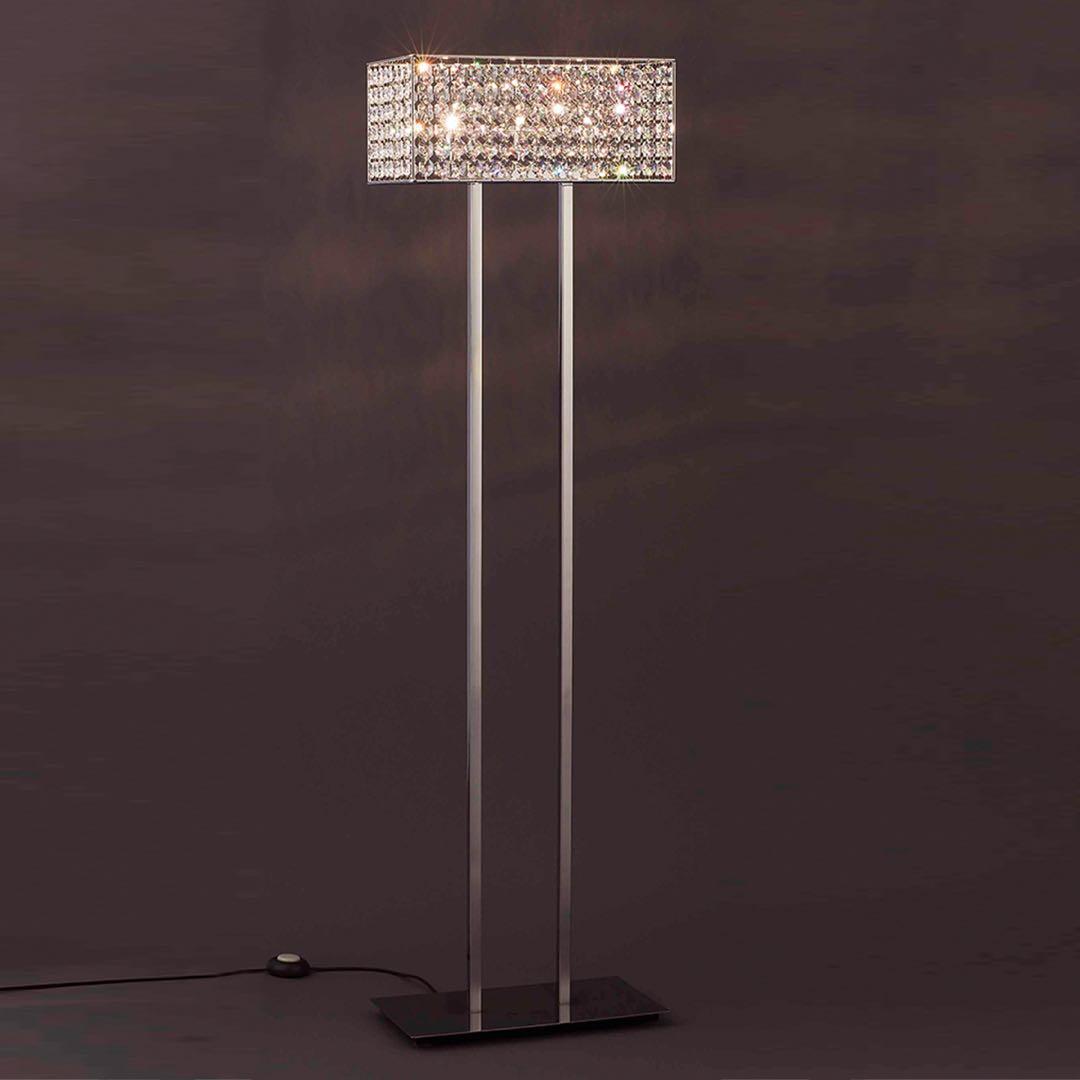 クリスタルビーズ☆フロアスタンド