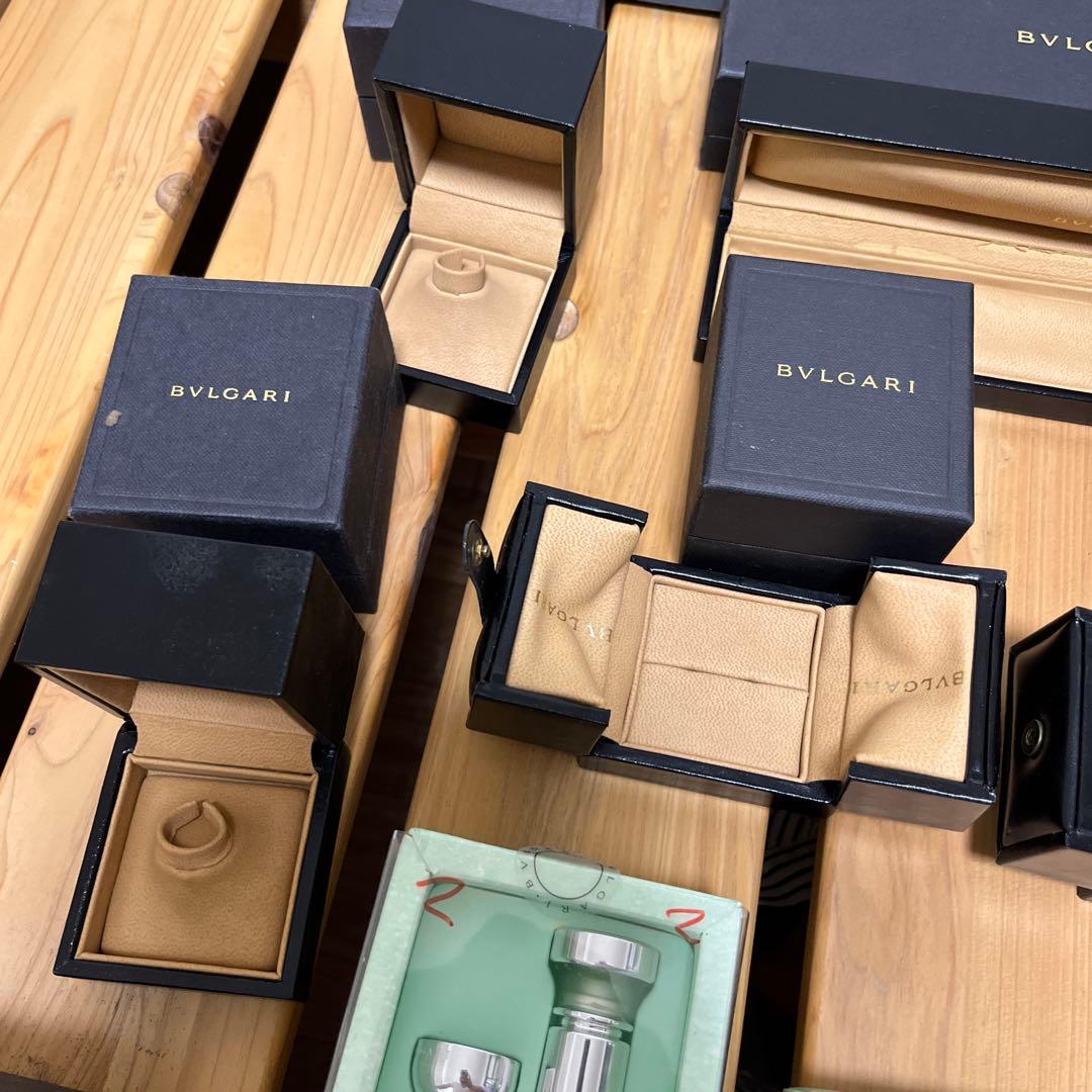 ブルガリ 空箱 ジュエリーケース 時計ケース リングケース まとめ売り おまけ付