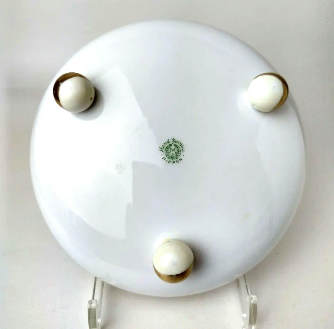 オールドノリタケ モールド 点盛猫足 エジプト風景絵 シリーズ