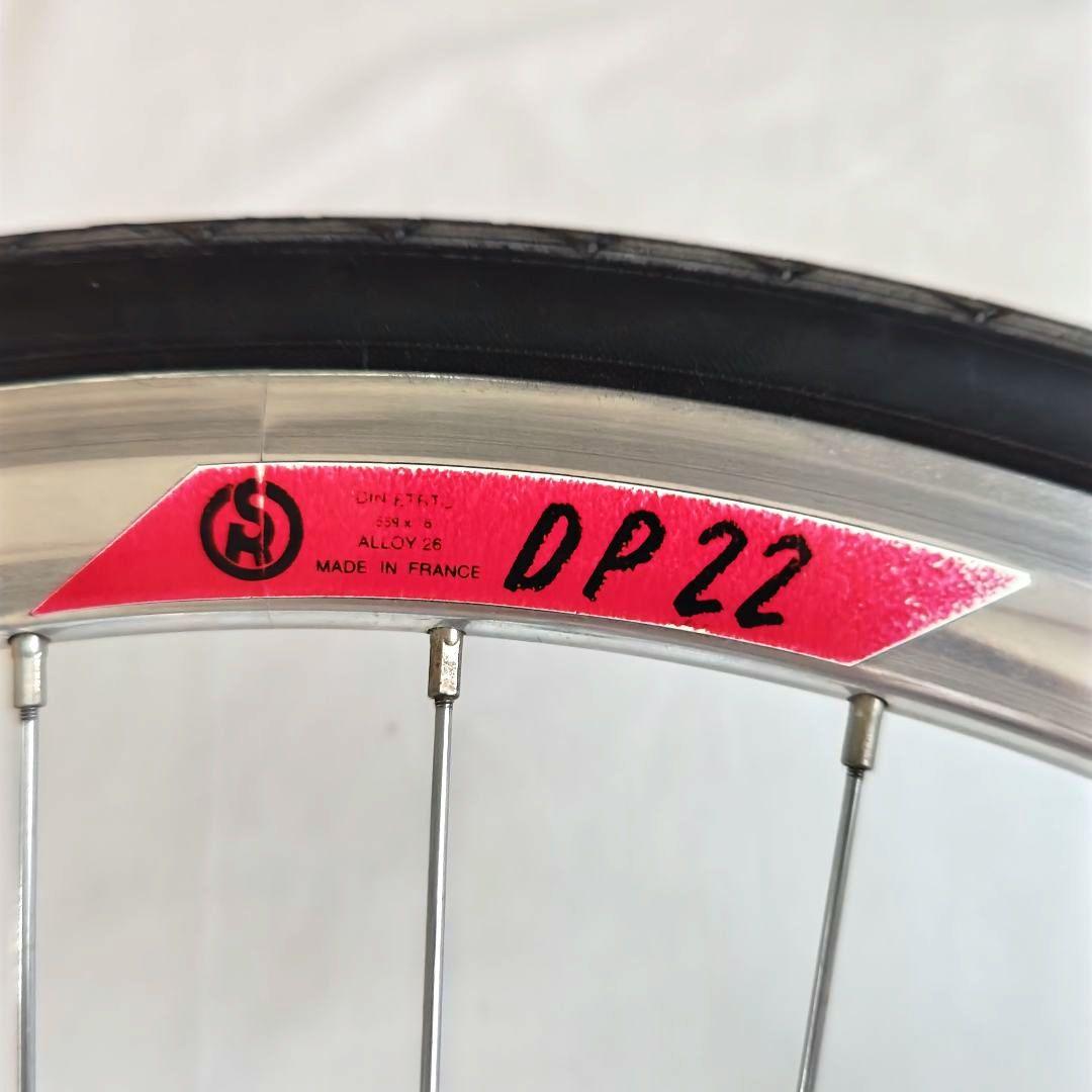 Rigida DP22 650c　リジダ　ホイール　ピスト　フロント