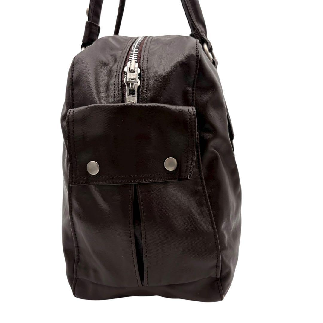 PORTER 吉田カバン　フリースタイル　ボストンバッグ　ハンドバッグブラウン