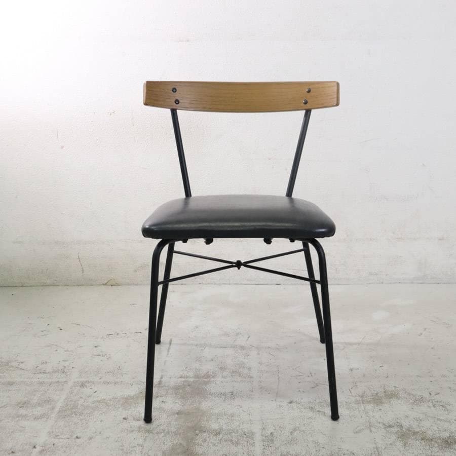 ジャーナルスタンダードファニチャー サンク チェア オーク アイアン PVC