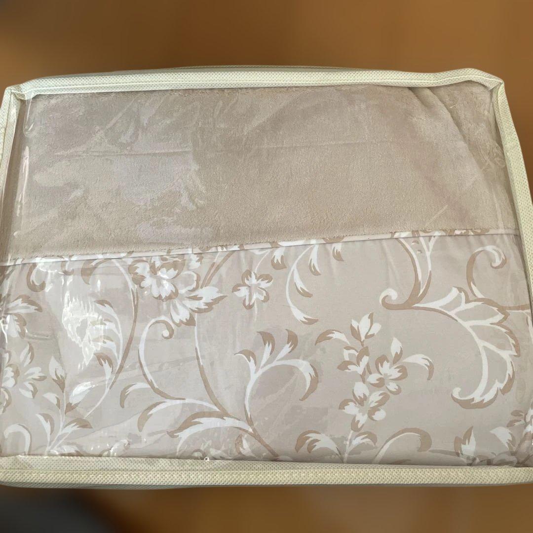 シャルレ　あったか掛布団カバー ベージュ